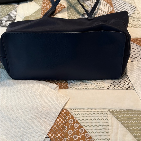 Kate Spade Nylon Navy Blue Hayden Large Tote - Picture 6 of 7